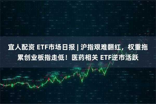 宜人配资 ETF市场日报 | 沪指艰难翻红，权重拖累创业板指走低！医药相关 ETF逆市活跃